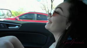 You take Lenna out for the day, and get her off in the car.